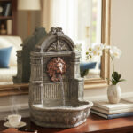 Fontanna mini z lwem