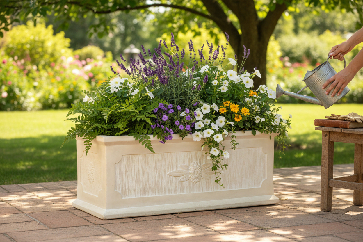 Donica Korytko kwiat