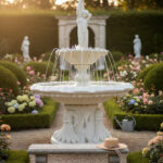 Fontanna dziewczyna z dzbanem ring