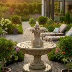 Fontanna z delfinami z ringiem