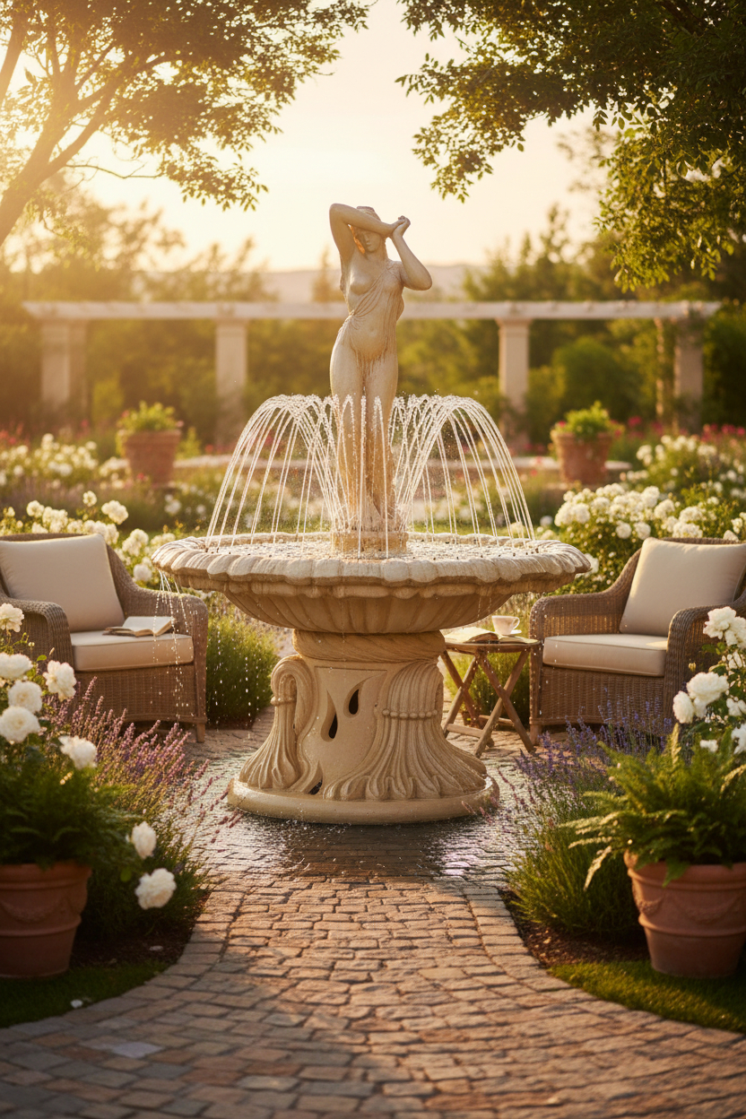 Fontanna Noemi z ringiem