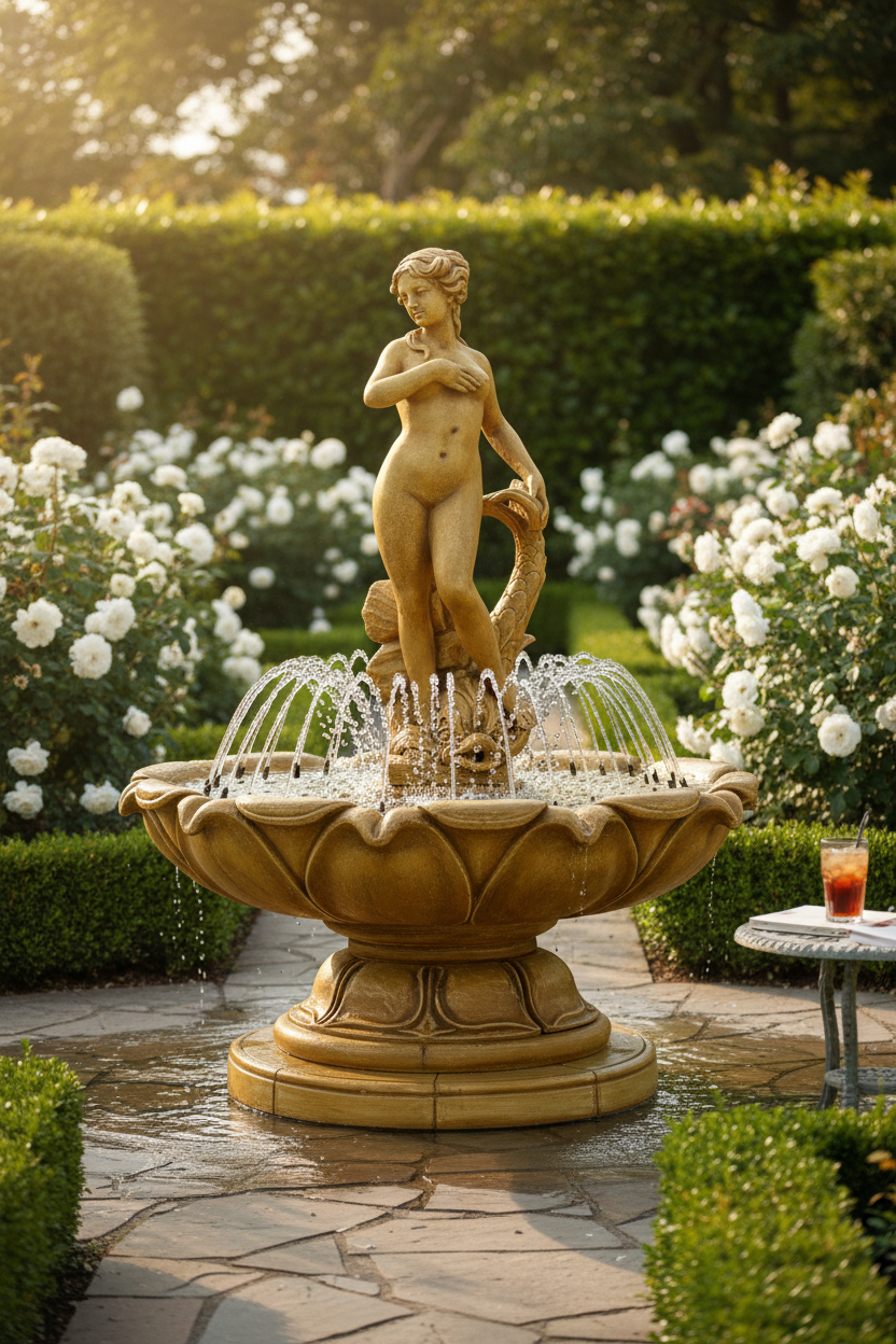 Fontanna Catalina z ringiem