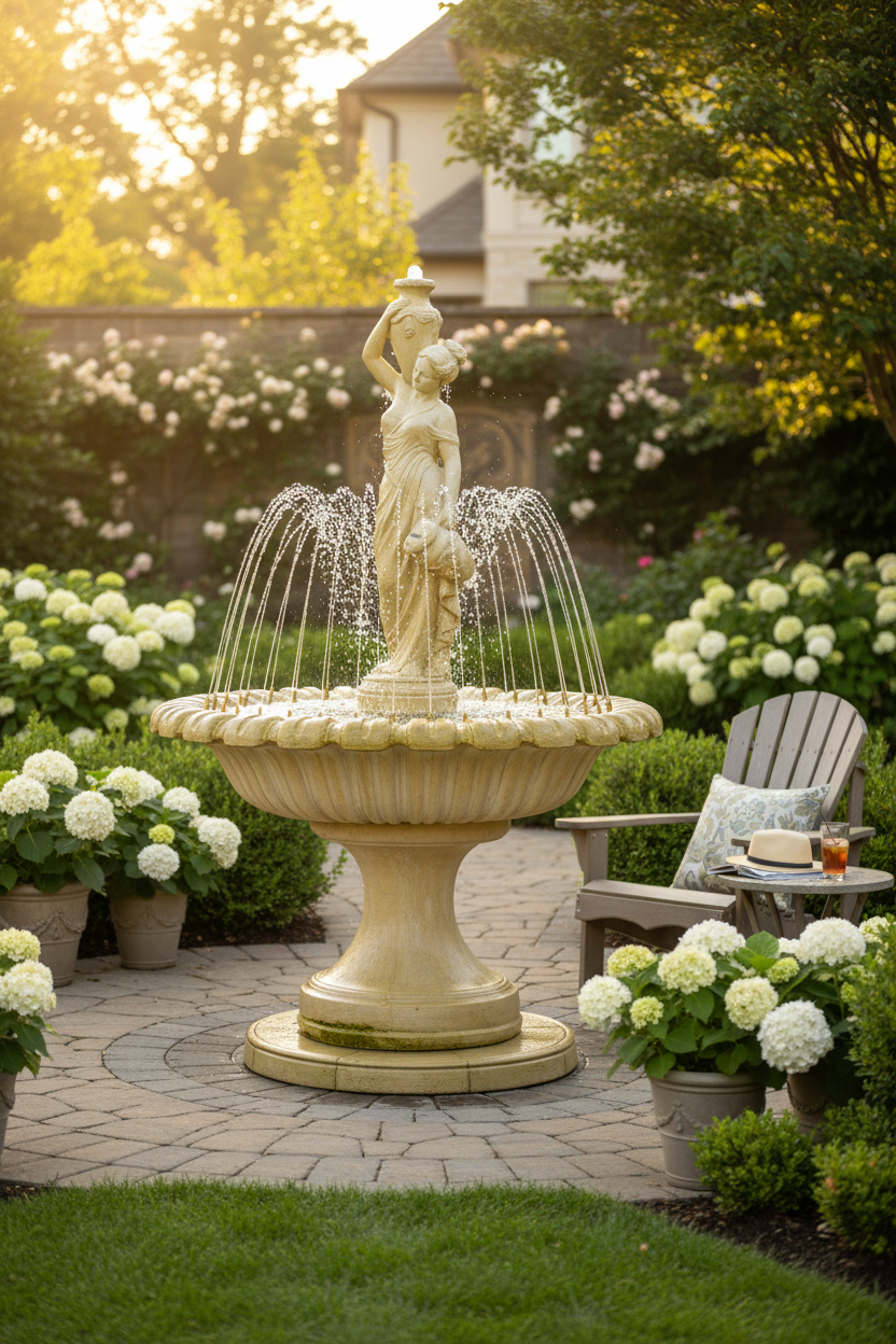 Fontanna Ateniada z ringiem