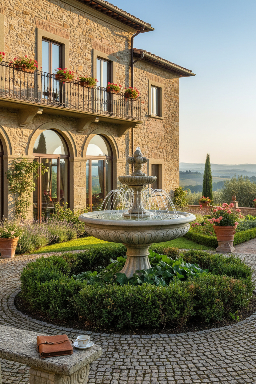 Fontanna Fondi z ringiem