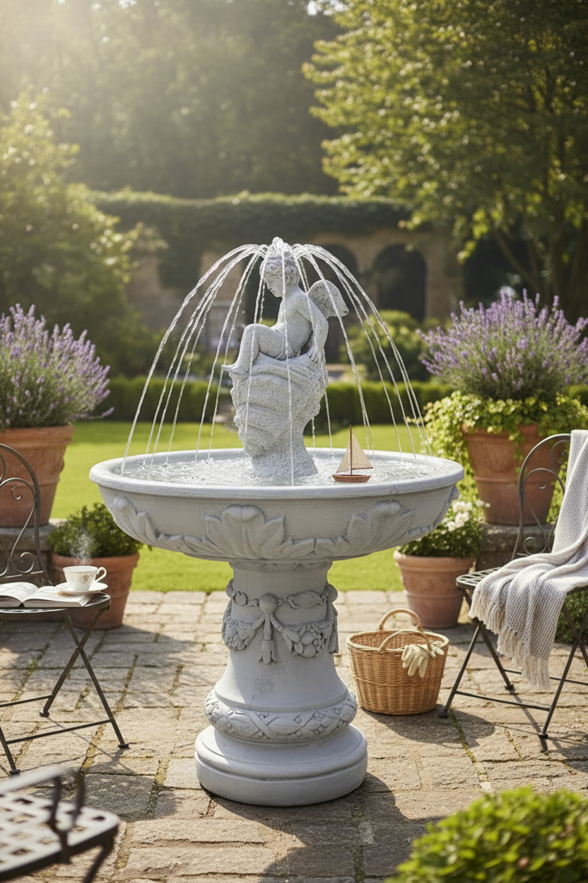 Fontanna Amor z ringiem