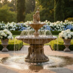 Fontanna Angielska duża z ringiem